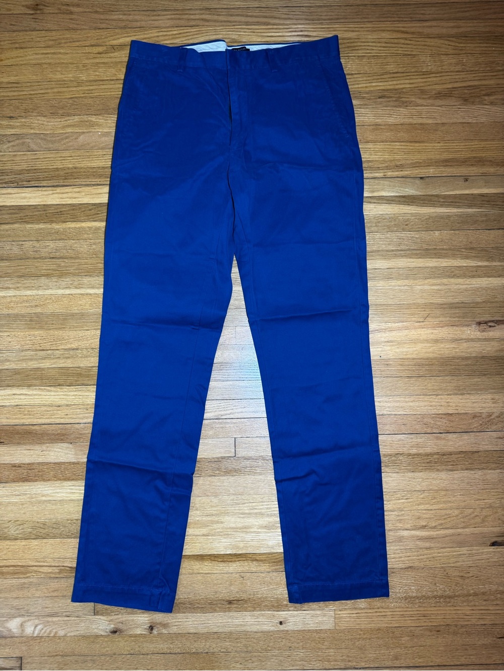 Banana Republic Men's Blue Aiden Chino Pants Slim Fit 34x36